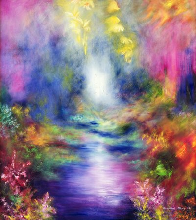 Refraction, 1988 by Hannibal Mane